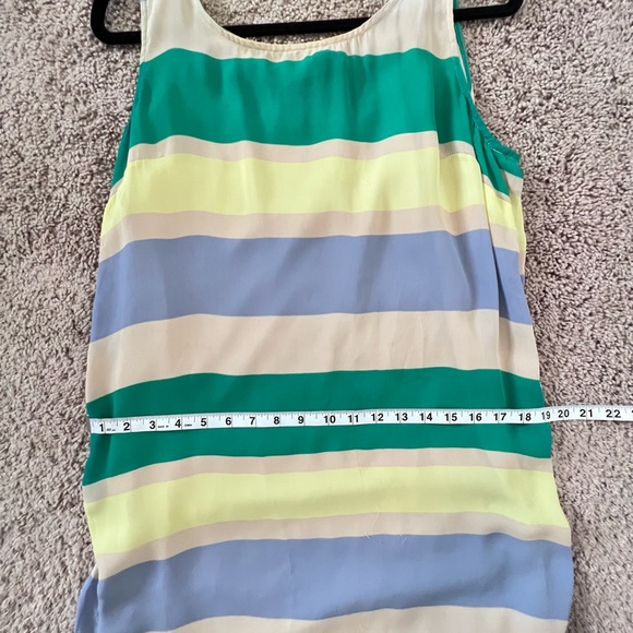 Stripe Scoop Neck Sleeveless Maxi Dress With Slip Underneath - Picture 8 of 10